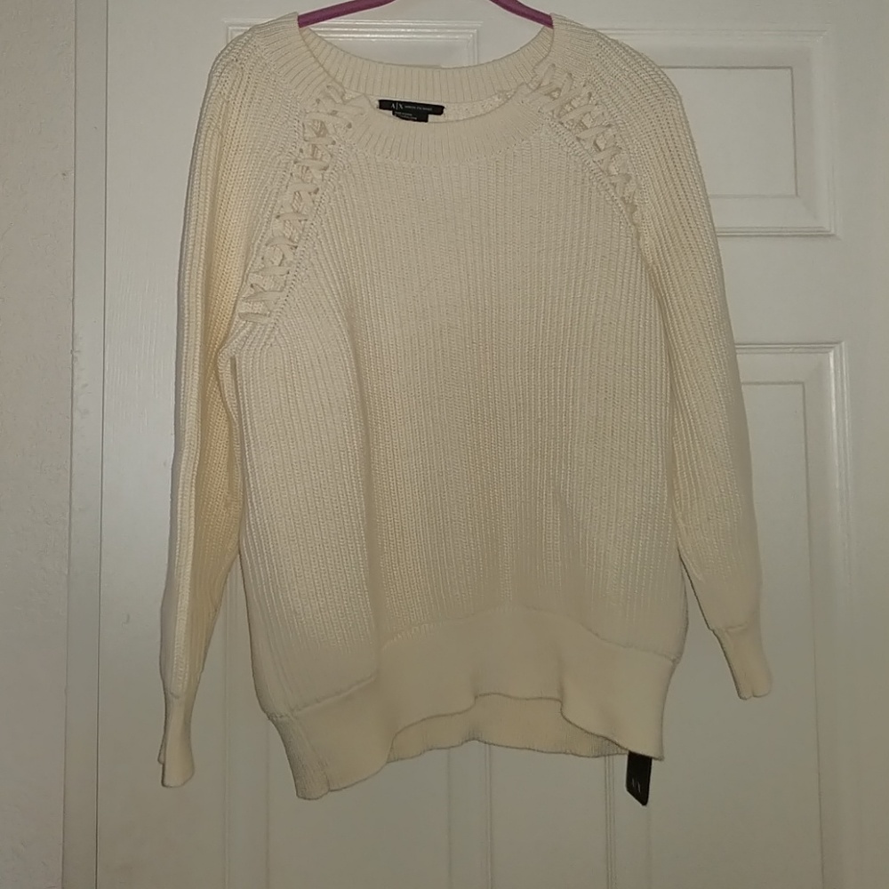 Cream sweater